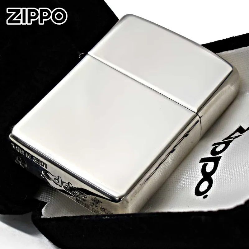 Zippo ジッポライター アーマー 純銀 スターリングシルバー 925 ARMOR Sterling Silver ポリッシュ 鏡面 無地 No.26YMEX