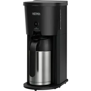 サーモス 真空断熱ポット コーヒーメーカー ECJ-700(BK) ブラック （ポットはステンレス製魔法瓶構造・THERMOS）