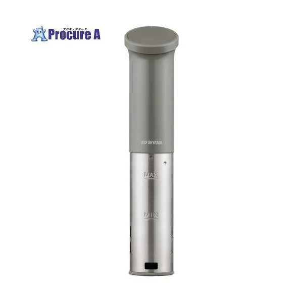IRIS 107414 低温調理器 ウォームグレー ■▼700-3268 LTC-04-H 1台