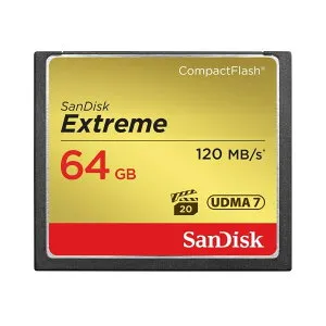 ( サンディスク ) 64GB コンパクトフラッシュメモリーカード EXTREME ( 最大読込 120MB/s 最大書込 85MB/s ) SDCFXSB-064G-G46 ［ 海外パッケージ ］