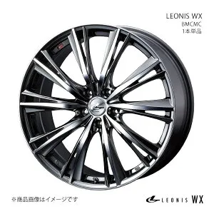 LEONIS WX ヤリス A10系(GRヤリス/RZ) アルミホイール 1本単品 0033906【18×8J 5-114.3 INSET42 BMCMC】