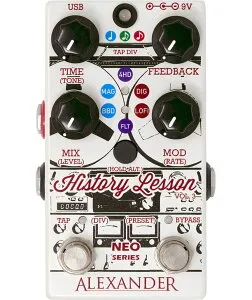 Alexander Pedals History Lesson Volume 3 新品 《エコー/ディレイ》[アレクサンダーペダルズ][ヒストリーレッスンヴォリューム][Echo,Delay][Effector,エフェクター]