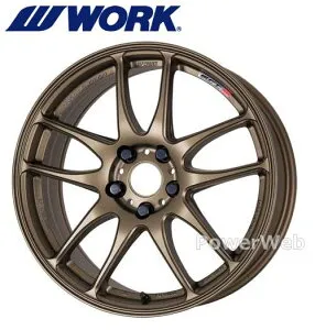 WORK EMOTION CR Kiwami 18インチ 8.5J PCD:114.3 穴数:5 inset:47 (ミドルテーパー) アッシュドチタン (AHG) (ワーク エモーション CR 極) [ホイール4本セット]
