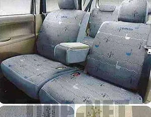 『タント』 純正 L375S L385S シートカバー（撥水加工・グレー） パーツ ダイハツ純正部品 座席カバー 汚れ シート保護 tanto オプション アクセサリー 用品