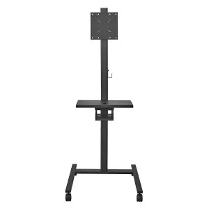 I-O DATA｜アイ・オー・データ モニタースタンド [1画面 /～50インチ] 耐荷重最大25kg移動式 ブラック DA-DS6A