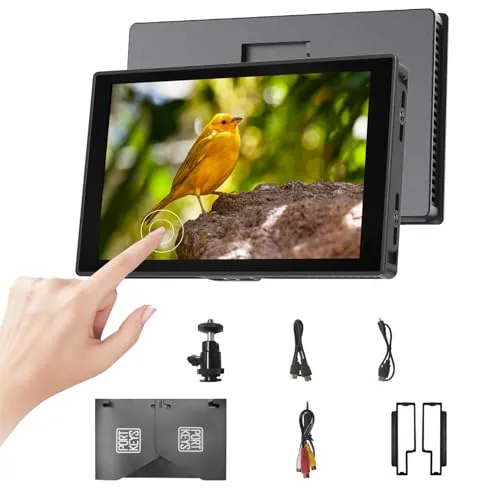 Portkeys HD7T 1000nit 超高輝度カメラモニター アンチグレア マットディスプレイ 7インチ 日光 可視 タッチスクリーン HDMI 4K 入力 3D LUT ビデオアシスト