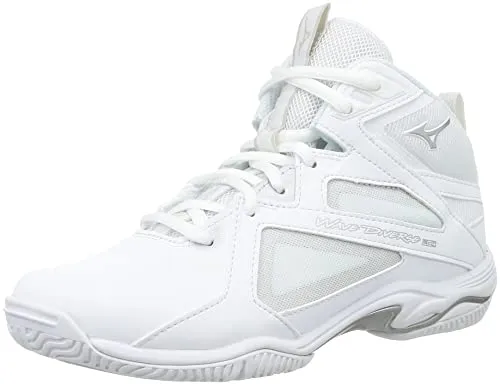 [ミズノ] フィットネスシューズ ウエーブダイバース LG 4 室内 スタジオ ジム エクササイズ ホワイト/シルバー 29.0 cm 2E