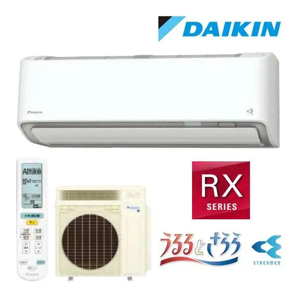 π●ダイキン ルームエアコン【S566ATRP W】ホワイト 2026年 RXシリーズ 室内電源 単相200V 18畳程度 (旧品番 S565ATRP W)
