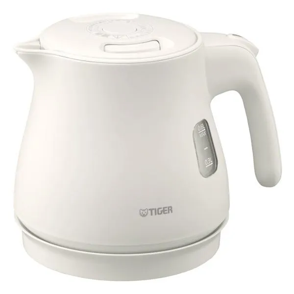 入学内祝い タイガー魔法瓶 蒸気レス電気ケトル0.6L マットホワイト PCV-A060WM ギフト お返し 出産内祝い 結婚内祝い お祝い 香典返し