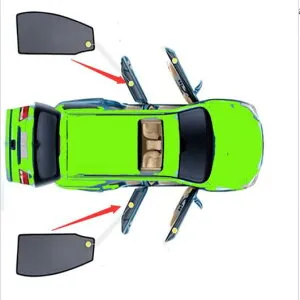 適用: ベンツ S クラス W220 W221 W222 W222 W221L/ヴィト V250 V639 V639 ブラック サイド ウインドウ サンシェード メッシュ 2 リア サンシェード・2 フロント サンシェード AL-II-1570 AL sunshade