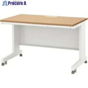 ウチダ SCAENA H700/平デスク キャスター脚 SSC186H OW/NF 5-117-4624 1台 ■▼432-8628 【送料都度見積】