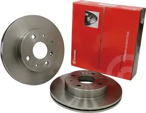 brembo ブレンボブレーキローター 左右セット プジョー 208 A9HN01 15/10～ リア 08.9512.27