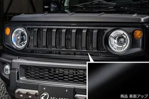 エムズスピード ジムニー JB64W フロントグリル ABS製 2401-4210 M'z SPEED CROSS LINE クロスライン