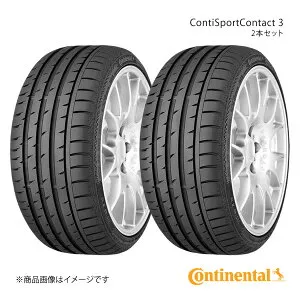 ContiSportContact 3 205/45R17 84W ☆ SSR タイヤ 2本セット BMW/MINI/ROLLS-ROYCE承認 ☆マーク付 Continental コンチネンタル No.0358038×2