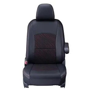 Clazzio（クラッツィオ）:シートカバー（クール）（レッド×ブラック） スズキ スペーシア ES-0648