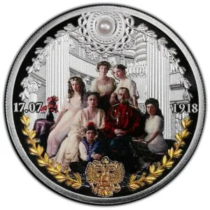 2018年-MW カメルーン 1000フラン ロマノフ家 PCGS PR69DCAM ロシアロイヤル RGUTH073