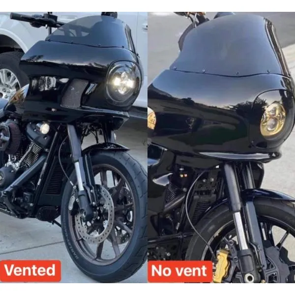 FXRT REPRODUCTION “Closed Back” フェアリングキット:2018年以降FXBB/S、FXLR/11インチスモークシールド ベント有り