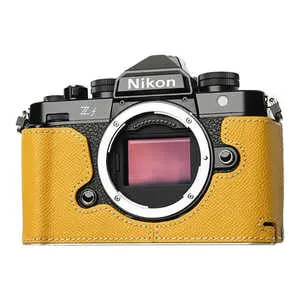 MR.STONE (受注生産) Nikon Zf 専用 本革 ボディケース クラシック ブライトイエロー PTBA010