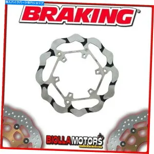 front brake rotor S34006フロントブレーキディスクSXブレーキハサベルFE 400CC 2000-2003波半占い S34006 FRONT BRAKE DISC SX BRAKING HUSABERG FE 400cc 2000-2003 WAVE SEMIFLOATING【並行輸入品】