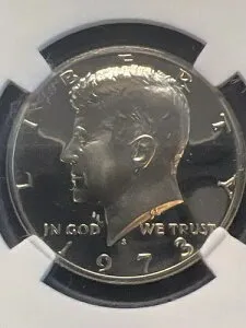 1973-S ケネディ ハーフダラー 50セント クラッド DCAM ジェムプルーフ ~ 素晴らしい ~ まさに素晴らしい ~