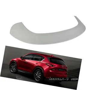 エアロパーツ Unpainted ABS Mazda CX-5 CX5 2nd SUV Hatchback D Style Rear Spoiler 2018 NEW 未塗装ABSマツダCX-5 CX5第2 SUVハッチバックDスタイルリアスポイラー2018 NEW 【並行輸入品】