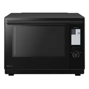 【返品OK!条件付】パナソニック 30L スチームオーブンレンジ Bistro ビストロ NE-BS9D-K ブラック Panasonic ワイド＆フラット庫内 過熱水蒸気 2段調理 コンベクションオーブン レンジ最高出力1000W 最