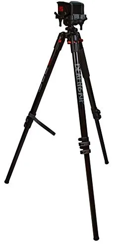 BOG DeathGrip Tripod with Durable, Lightweight, Stable Design, Bubble Level and Hands-Free Operation for Hunting, Shooting and O