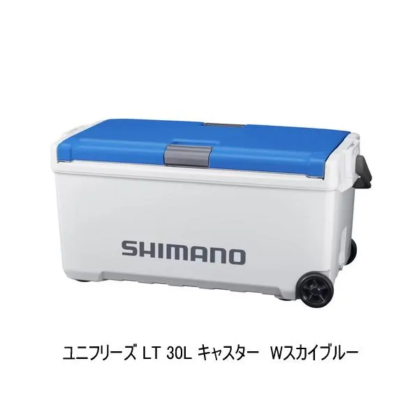 （26年3月新商品） シマノ ユニフリーズ LT キャスター ND-730Z Wスカイブルー 30L （大型1・代引と離島不可）