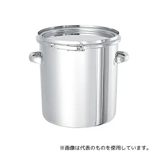 MONOVATE(旧:日東金属工業) TP-CTL-24 テーパー型ステンレス密閉式タンク バンドタイプ L型シリコンパッキン付 10L