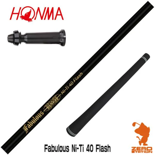 [1年保証] 本間ゴルフ スリーブ付きシャフト TRPX ティーアールピーエックス Fabulous Ni-Ti 40 Flash ファビュラス [TW767/GS/TR20] ゴルフシャフト