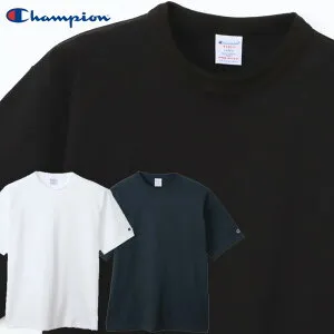 ☆ネコポス Champion T1011 SHORT SLEEVE T-SHIRTS MADE IN USA アメリカ製 チャンピオン ティーテンイレブン ショートスリーブ Tシャツ 半袖 ヘビーウェイト クルーネック 無地 C5-B301 ホワイト ブラック ネ