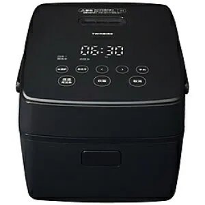 ツインバード はやくておいしい3合IH炊飯器 ブラック RM-D793B ［3合 /IH］ RMD793