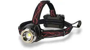 ジェントス 専用充電池/アルカリ乾電池兼用 LEDヘッドライト 最大1500ルーメン GH-300RG GENTOS Gシリーズ [GH300RG]