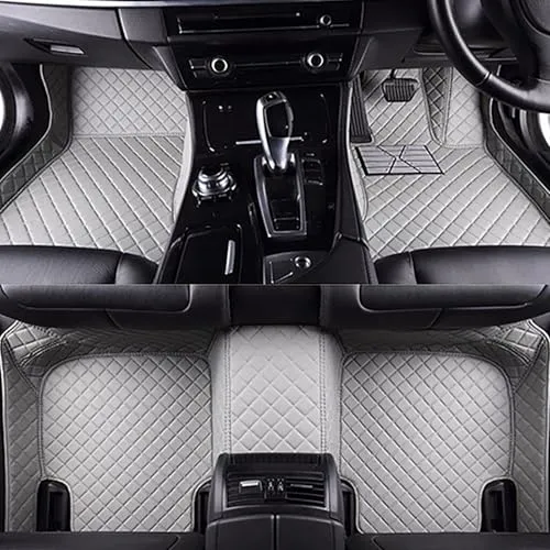 フロアマット と互換性のある スズキ スペーシア MK53S 4人乗り 平成29年12月～令和5年10月 対応 フルサラウンド 傷防止 防水 滑り止 耐汚れ カスタム車専用設計 PUレザー製 XPE素材 取付簡単 3D ラゲッジマット/フロアマット 右ハン