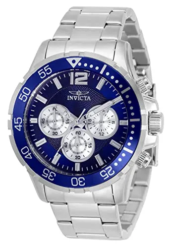Invicta Men's 'Specialty' Quartz Stainless Steel Casual Watch, Color:Silver-Toned (Model: 23664)
