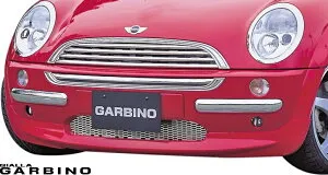 【M's】R50 BMW ミニ ワン クーパー RA16 前期 (2001y-2004y) GIALLA フロントハーフスポイラー ／／ FRP 未塗装 MINI ジアラ ガルビノ エアロ パーツ 外装 エクステリア カスタム ビーエムダブリュー フロ