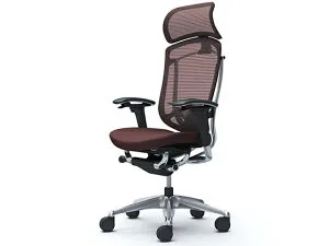 【マラソン限定★ポイント2倍】【メーカー直送】オカムラ コンテッサ2 ヘッドレスト付座クッション ダークブラウン CC87BS FPC8【代引不可】【組立・設置・送料無料】肘付き 可動肘タイプ メ