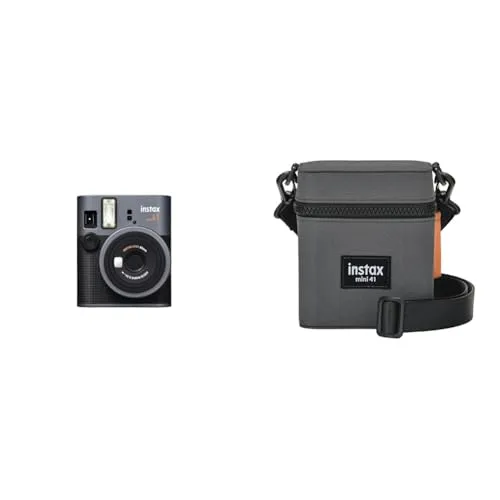 富士フイルム(FUJIFILM) クリスマスプレゼント お年玉ギフト インスタントカメラ チェキ instax mini 41 INS MINI 41 & インスタントカメラケース instax mini 41 カメラケース