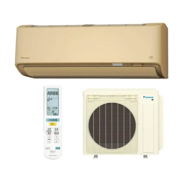ダイキン S566ATAP-C エアコン 18畳 ルームエアコン AXシリーズ 単相200V 20A 18畳程度 ベージュ (S565ATAP-C 後継品) ♪