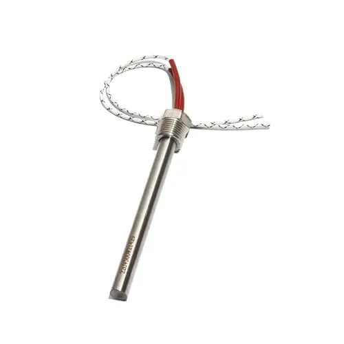 10*100 ミリメートルサイズ M14*1.5 スレッド Cylindrica カートリッジヒーター 36 V/48 V/60 V/72 V 304 ステンレス鋼電気発熱体とナット(72V,400W 10x100mm)