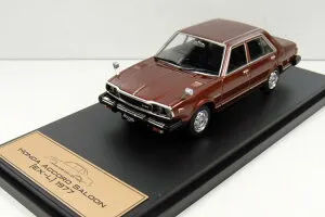 アシェット ジャパン コレクション 1/43 ホンダ アコード セダン EX-L 1977 ブラウンメタリックHachette Japan Collection 1:43 Honda Accord Saloon (EX-L) 1977 brown metallic