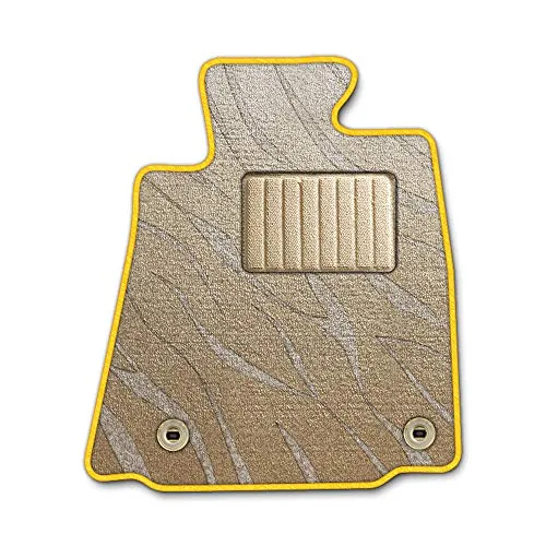 DAD ギャルソン D.A.D エグゼクティブ フロアマット SUZUKI (スズキ) ALTO Lapin/Chocolat アルト・ラパン/アルト・ラパン・ショコラ(25/6~) 型式: HE33S 1台分 GARSON プレステージデザインベージュ/