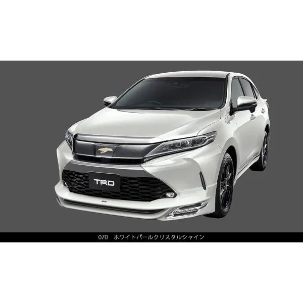 ティーアールディー ハリアー 60系 ASU60W AVU65W ZSU60W フロントバンパーガーニッシュ MS312-48002 TRD