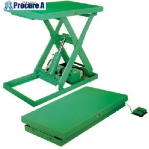 河原 標準リフトテーブル Kシリーズ K-0312B 1台 ■▼120-7359 【送料都度見積】 ●YA509