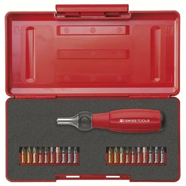 PB SWISS TOOLS 8510R-30SET ツイスター ラチェットドライバー セット ショート 工具 ツール DIY 作業工具 道具 ドライバー[21]
