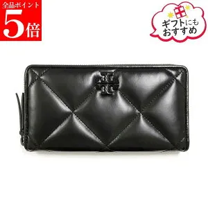 【正規品・新品・GW直前スーパーSALE全品P5倍＆全品5％値引きクーポン30日迄】TORY BURCH トリーバーチ 174547 001 キラ ダイヤモンドキルト ジップ コンチネンタル レディース ウォレット ジップア