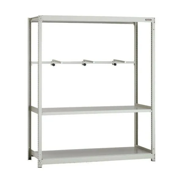 ■TRUSCO スチールラック M2型軽中量棚 1460X600XH1800 3段 アーム1段 単体 M26563A1(1497784)