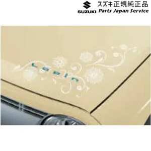 純正 スズキ SUZUKI HE33S系ラパン 03.フードデカール AAH4 99000-99035-E22 LAPIN