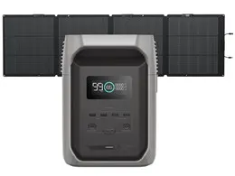 EcoFlow DELTA 3 1500+220W片面ソーラーパネルGen2