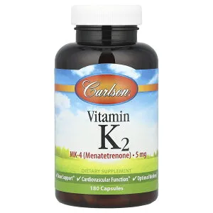 【15%OFFクーポン★4/24 20:00~4/27 09:59】Carlson ビタミンK2 【 iHerb アイハーブ 公式 】 カールソン ビタミンK ビタミン K K2 MK-4 メナテトレノン ビタミン類 ビタミンサプリ カールソンラボ サプリメ